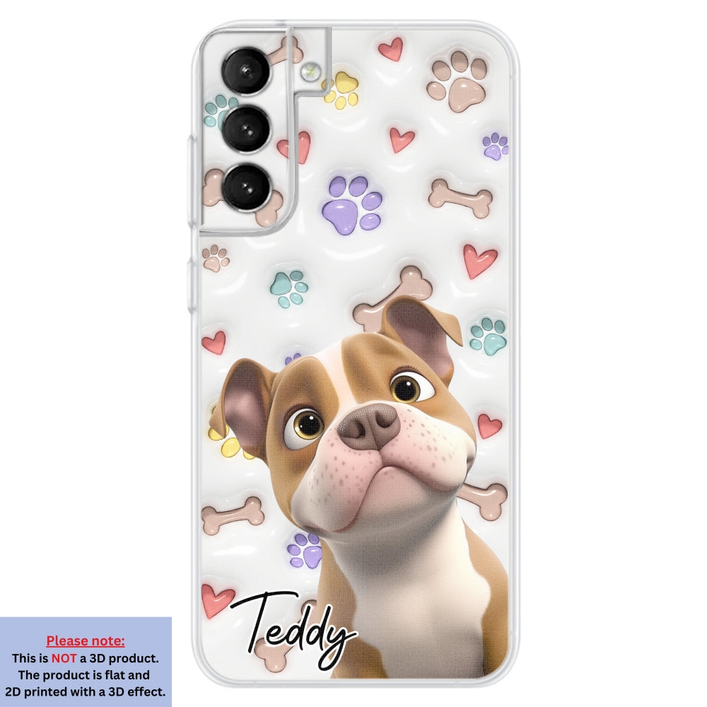Baby Lovely Dogs - Personalized Custom 3D Inflated Effect Phone Case
