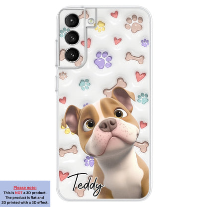 Baby Lovely Dogs - Personalized Custom 3D Inflated Effect Phone Case