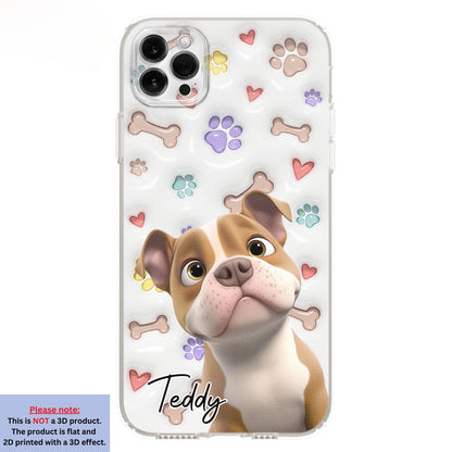 Baby Lovely Dogs - Personalized Custom 3D Inflated Effect Phone Case