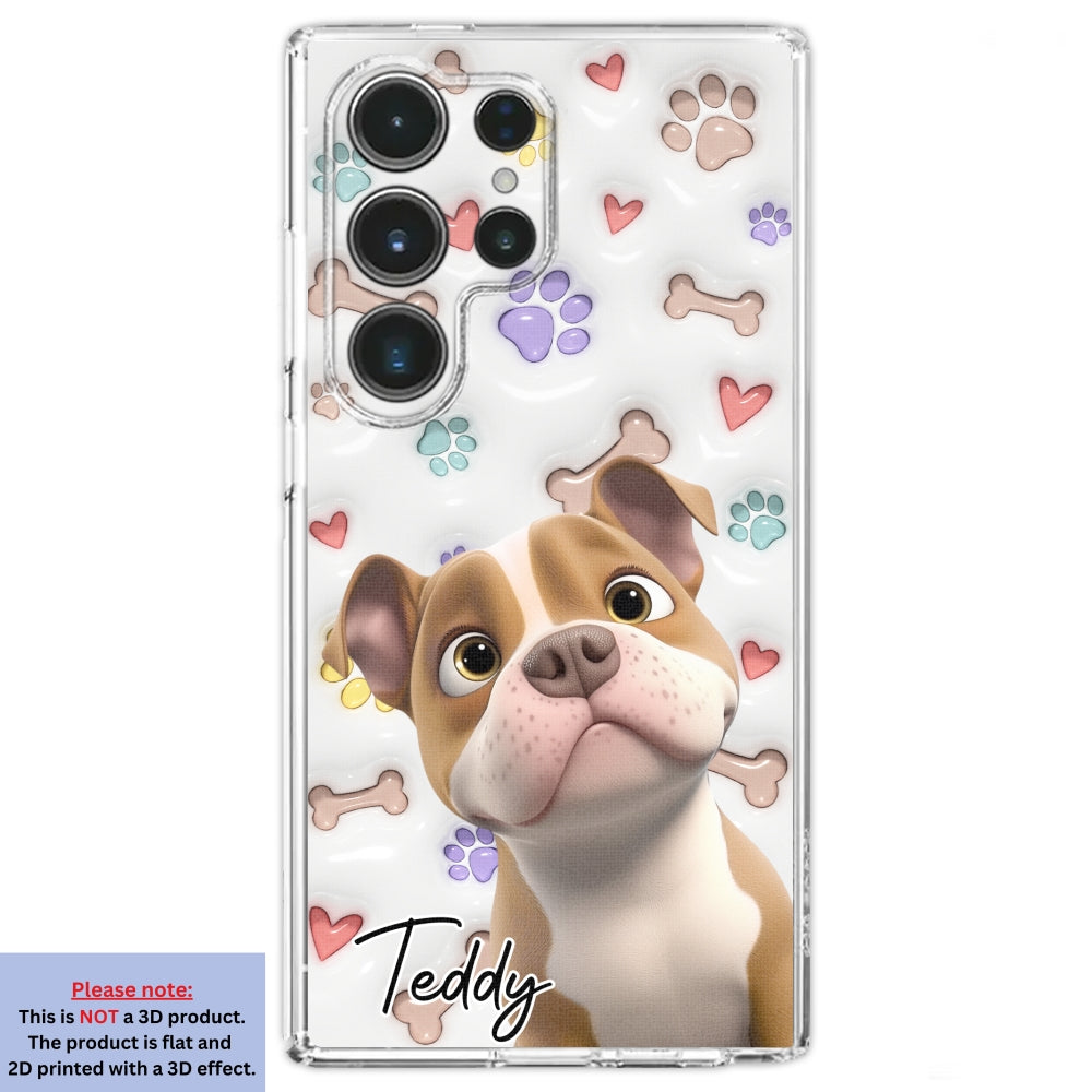 Baby Lovely Dogs - Personalized Custom 3D Inflated Effect Phone Case